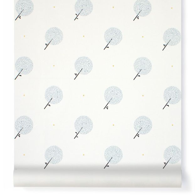 Papel pintado Libertiti Parisien - Azul ahumado-product