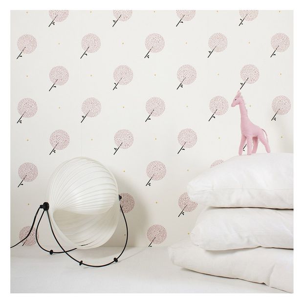 Wallpaper Parisian Libertiti - pink sandalwool Pale pink-product