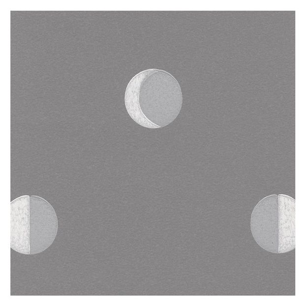Papel pintado Croissanes de Luna - Gris mistigri-product