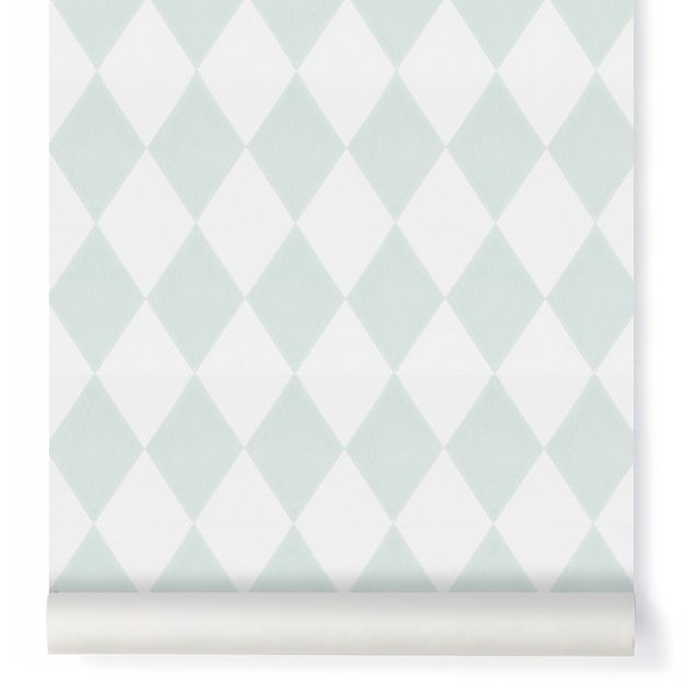 Harlequin Wallpaper - mint green-product