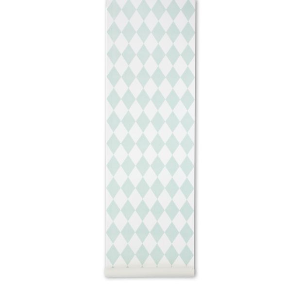 Harlequin Wallpaper - mint green-product