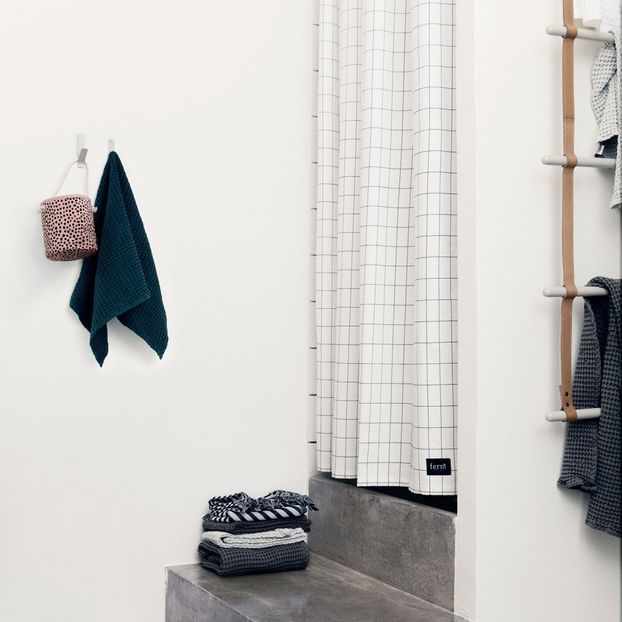 Grid Shower Curtain-product