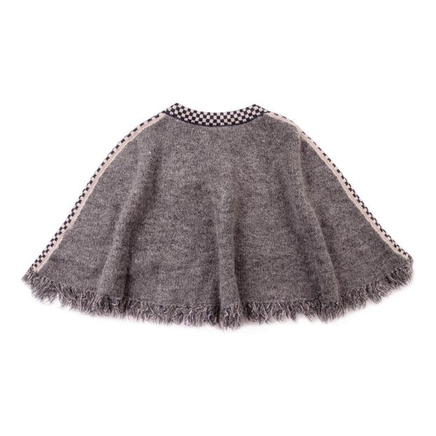 Poncho Bicolore Franges-product