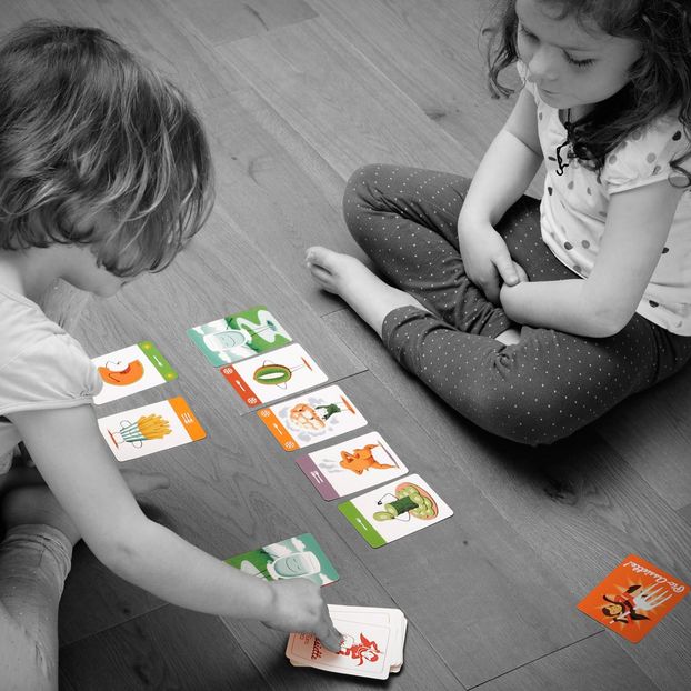 “Pic-Assiette” Food Grabber card game-product