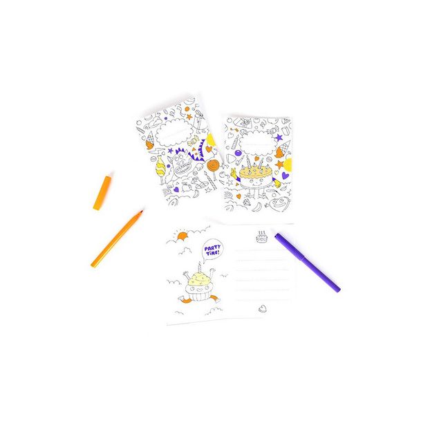 Colouring Invitations-product