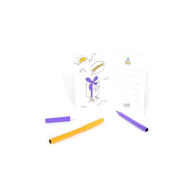 Colouring Invitations-product