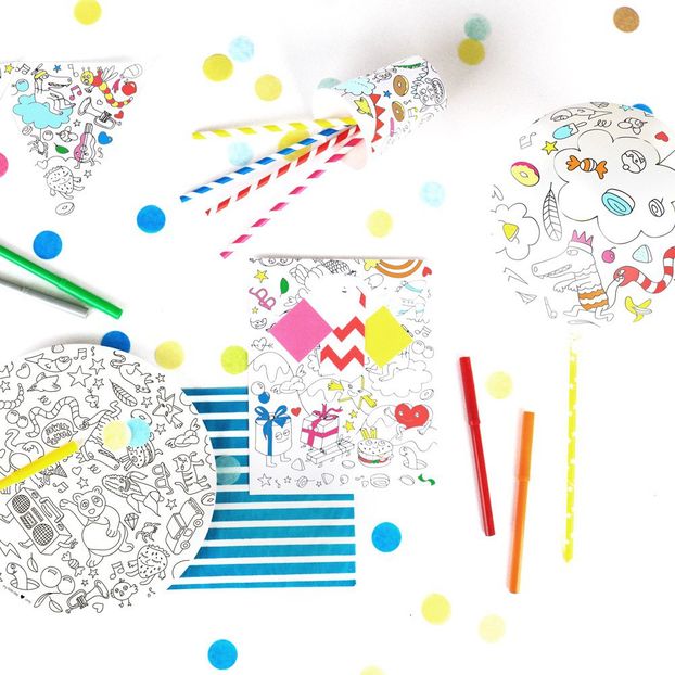 Sombreros puntiagudos OMY - Lote de 8-product