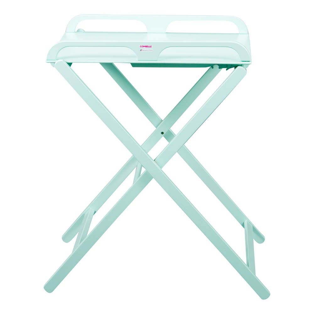 Table à langer pliante Jade Laqué Vert amande Combelle Univers bébé