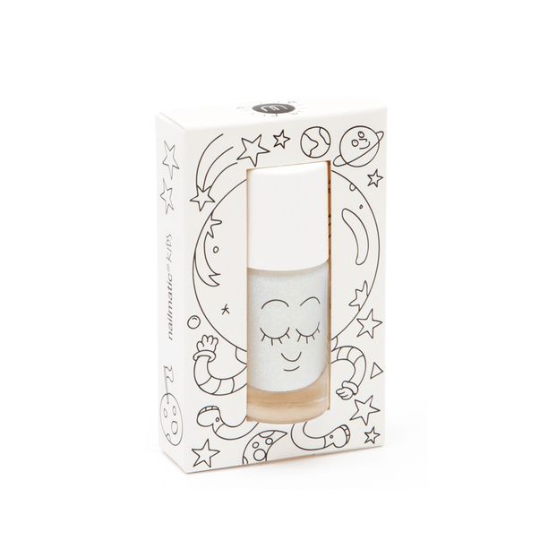 Vernis Top Coat pailleté argent-product