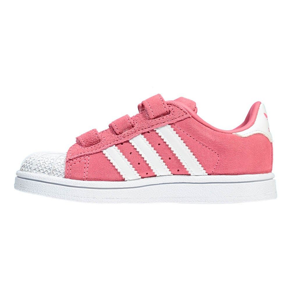 Chaussures superstar junior rose