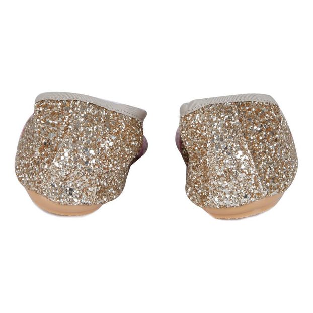 Gestreifte Espadrilles gold -product