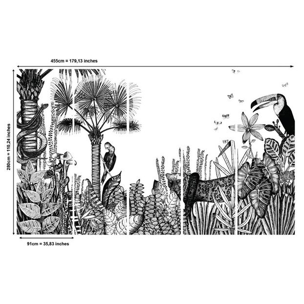The Wild 455x280cm Wallpaper - 5 strips-product