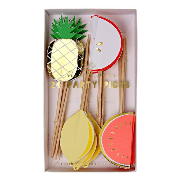 Palitos de madera fruta - Set de 24-product