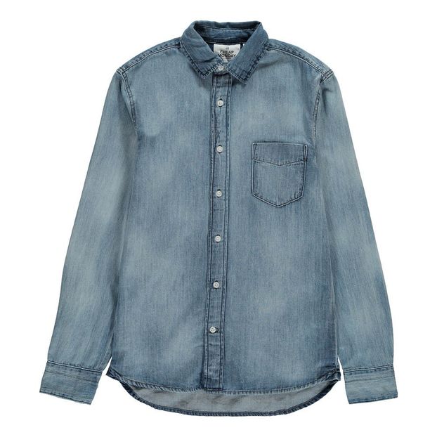 Chemise Poche Avant Air denim-product