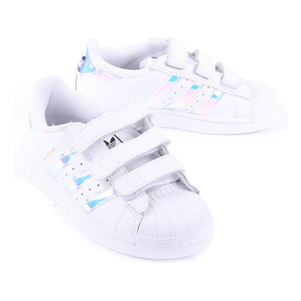 adidas superstar iridescent femme