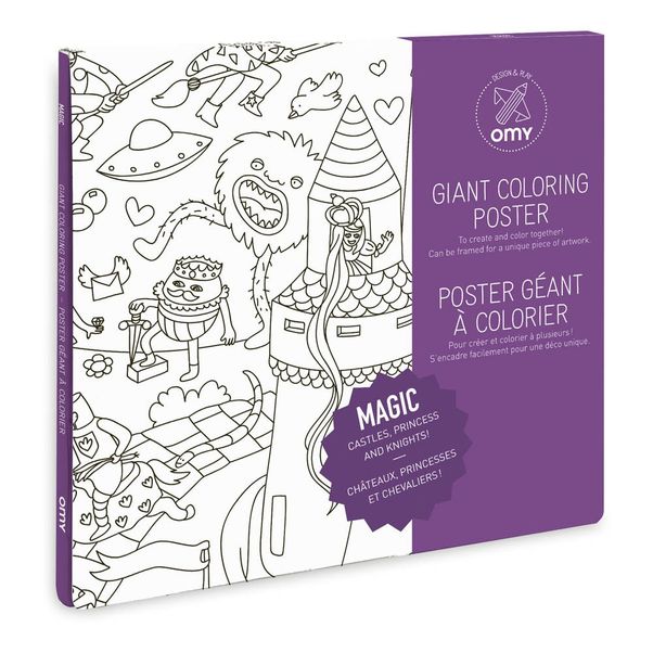 Gigantic Magic Colouring Poster-product