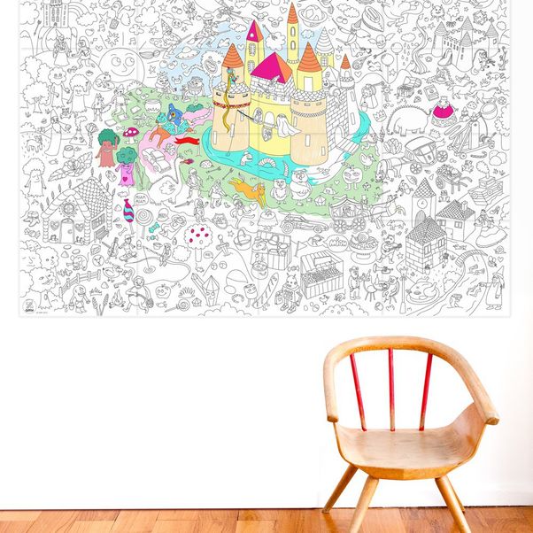 Gigantic Magic Colouring Poster-product