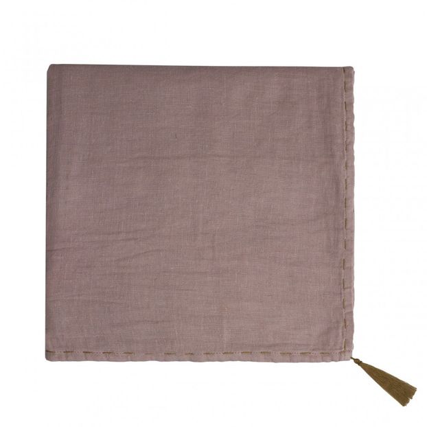 Gauze Nana Swaddle - dusky pink-product