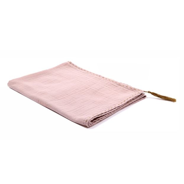 Gauze Nana Swaddle - dusky pink-product