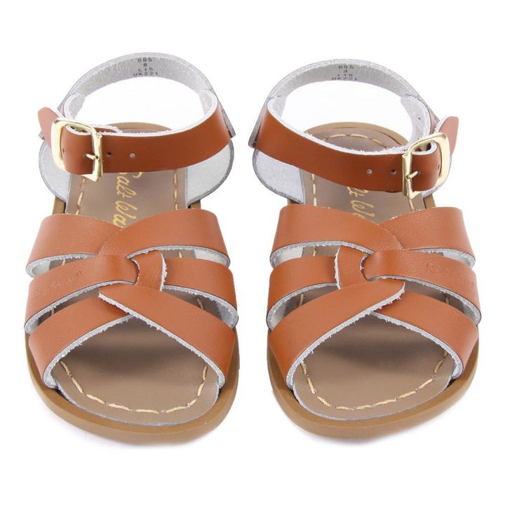 Sandali Waterproof Incrociati in Pelle Original Camel- Immagine del prodotto n°3