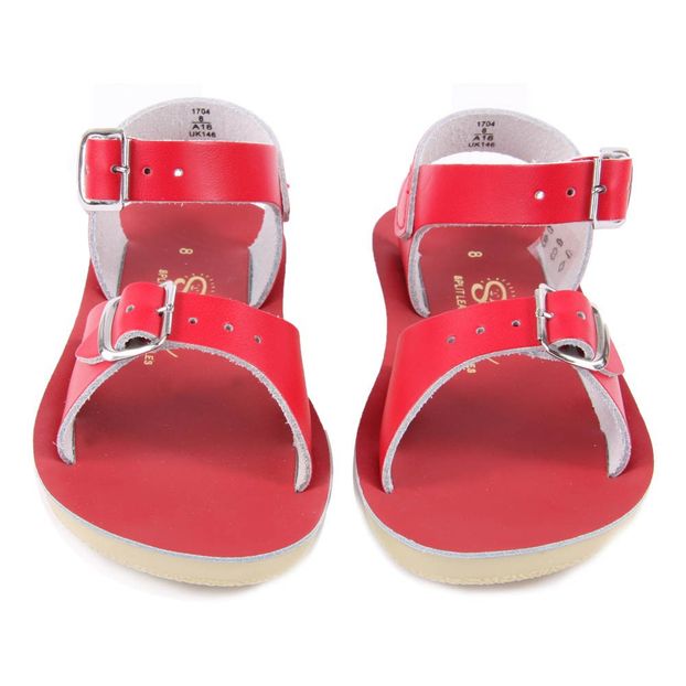 Surfer Double Buckled Leather Waterproof Sandals-product