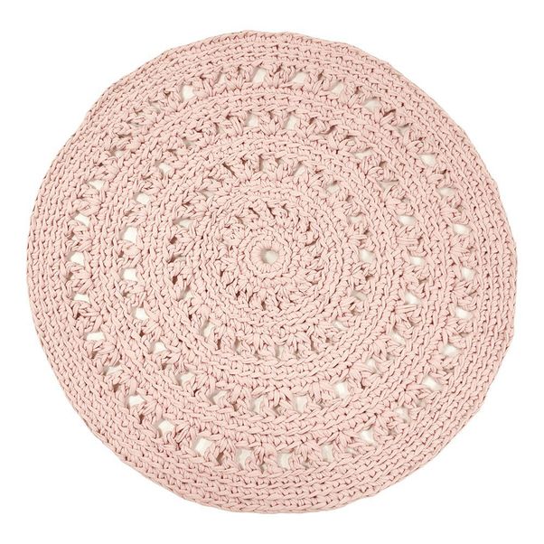 Tapis rond crochet-product