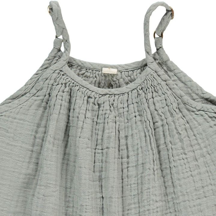 Top Coton Bio Mia | Gris clair- Image produit n°1