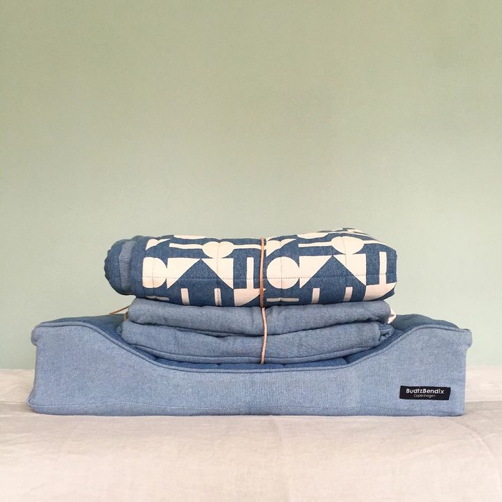 Matelas à langer Denim- Image produit n°1