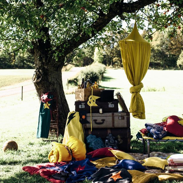 Bed canopy - sunflower yellow-product