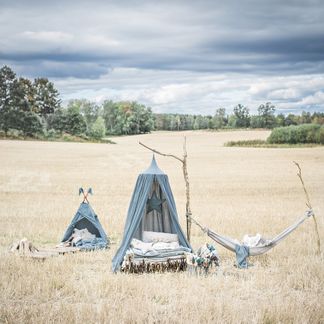 Numero 74 Tipi aus Baumwolle- petrol-Blau-product