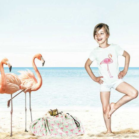 Sac/Tapis de jeux - Flamant rose-product
