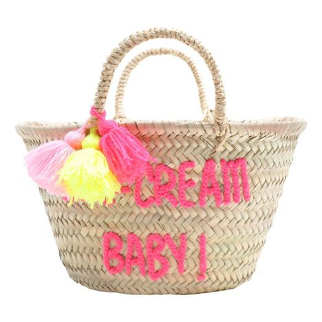 Embroidered Ice cream baby Basket-product