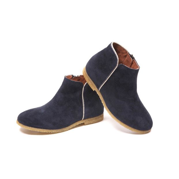 Boots Cuir Chèvre Velours Ida-product