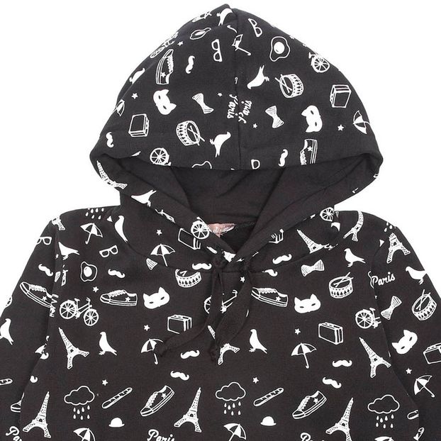 Sweat Capuche Paris-product