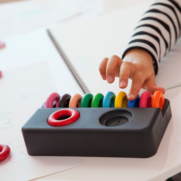 Crayons de couleur effaçables bague - Set de 12-product