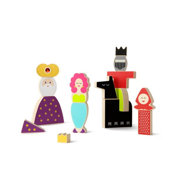 Juguete de madera Personajes de cuentos de hadas-product