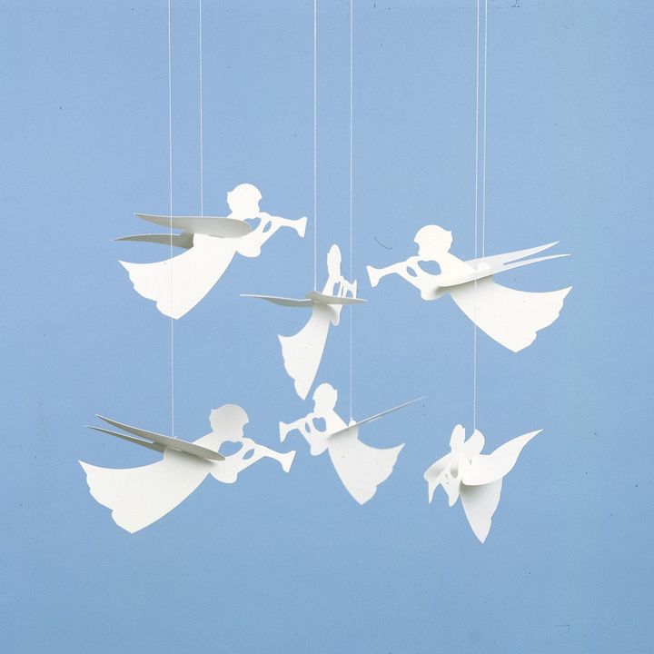 Móvil monos Blanco- Imagen del producto n°1