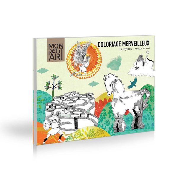 12 Greek Myths Colouring Book-product