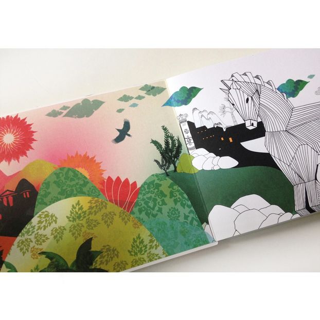 12 Greek Myths Colouring Book-product