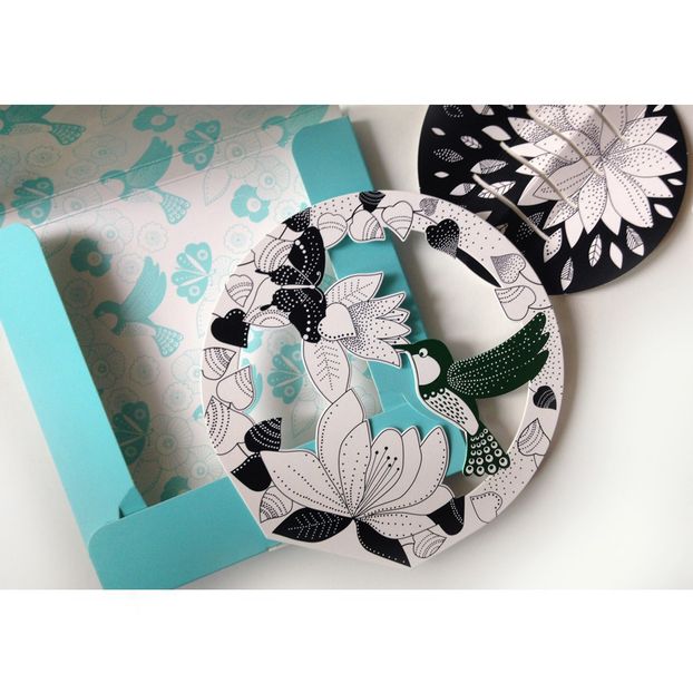 3D Hummingbird Colouring-product