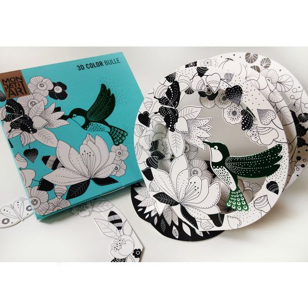 3D-Ausmalbild Le Colibri-product