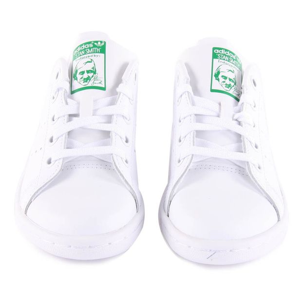 Zapatillas Cuero Cordones Elásticos Stan Smith Verde-product