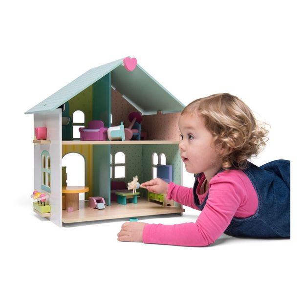 Maison aux tuiles vertes meublée-product