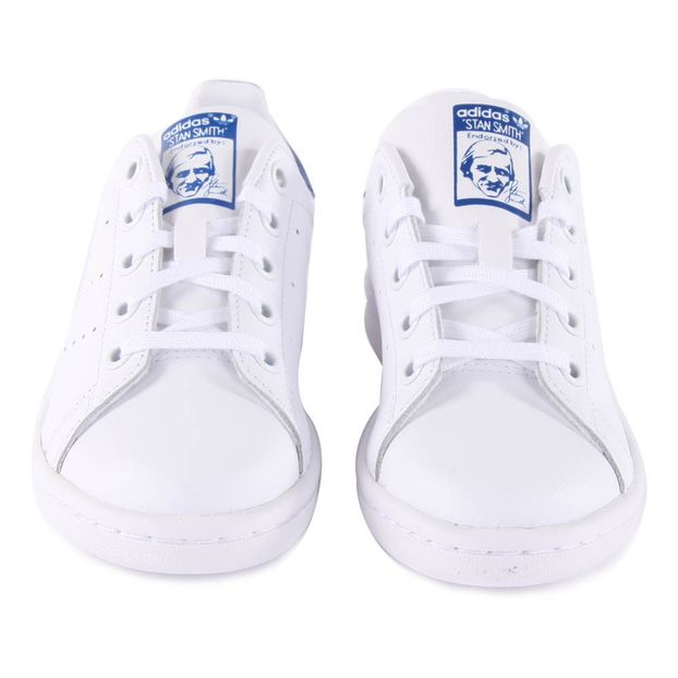 Zapatillas Cuero Cordones Elásticos Stan Smith Azul-product