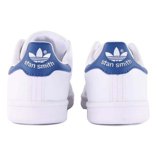 Leather Elastic Lace Stan Smith Blue Trainers-product