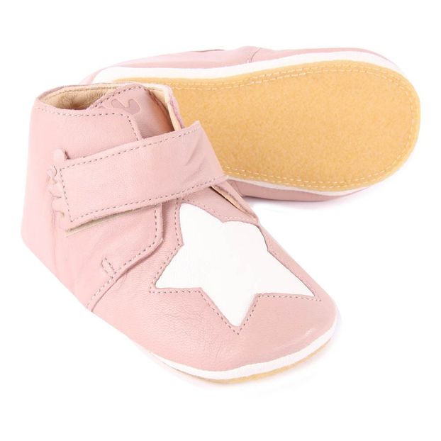 Patucos Cuero Velcro Estrella Kiny-product