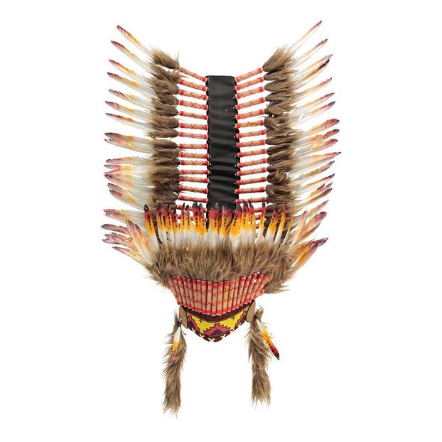 Teen Indian Feather Headdress 90cm-product