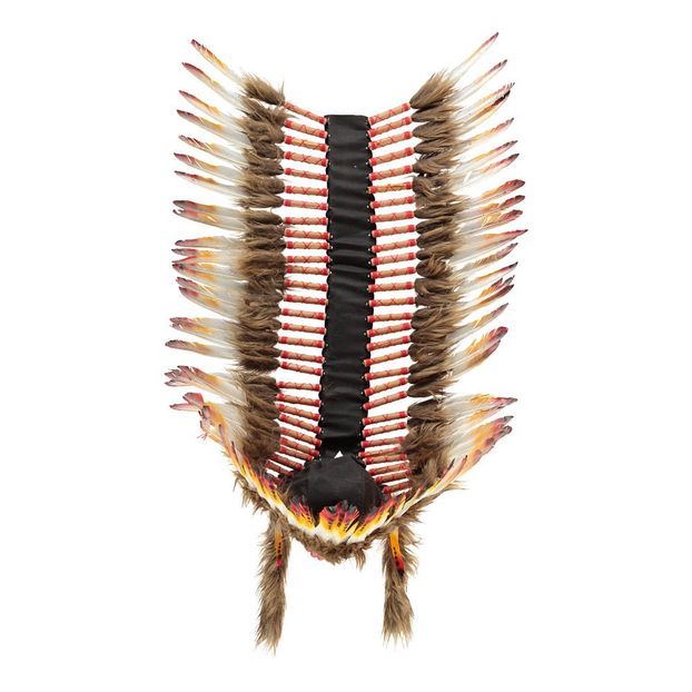 Teen Indian Feather Headdress 90cm-product