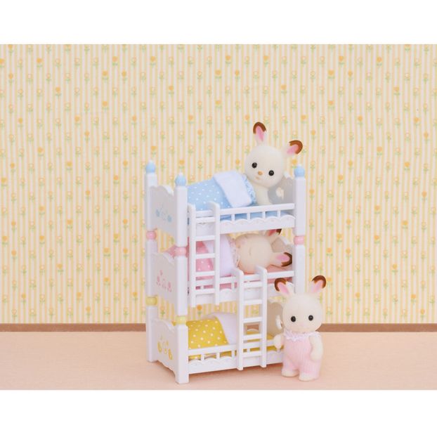 Lits superposés à 3 couchettes bébés-product