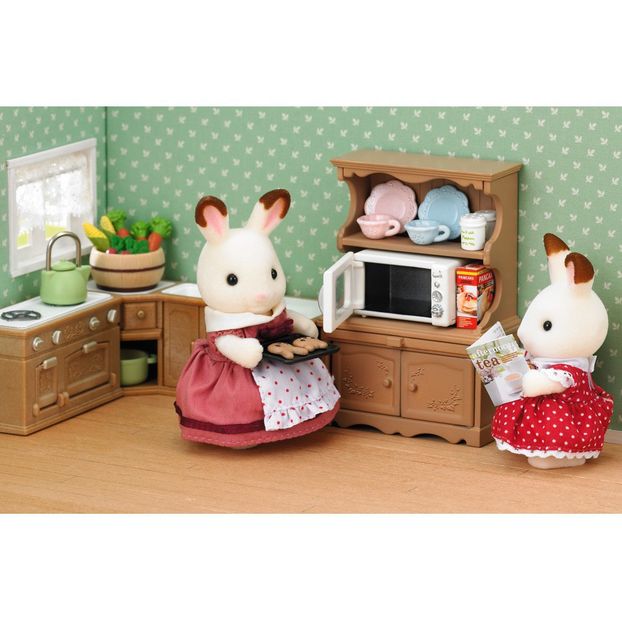 Kitchen Cabinet with Microwave-product
